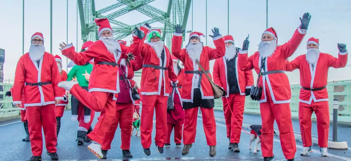 Halton Haven Hospice Santa Dash